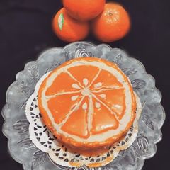 A picture of Orange Cake 🍊.
