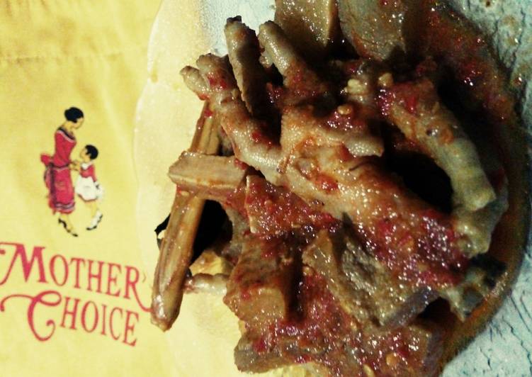 Resep Ceker Kikil empuk, Enak