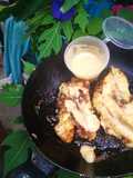 Pisang Bakar Saos Susu Kedelai