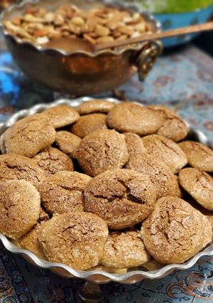 عکسی از دستور شیرینی گردویی