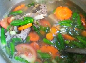 Foto resep SOP pedas (Tulangan sapi)