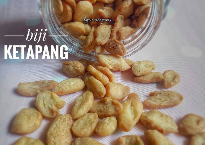 Langkah Mudah Membuat Resep Biji ketapang renyah kelapa sangrai