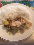 Carne salteada con vegetales