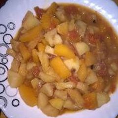 A picture of Pumpkins and Potatoes.