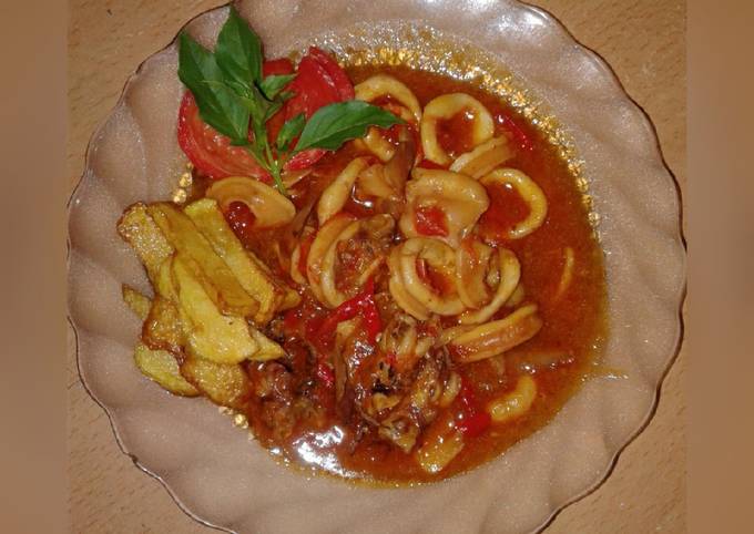 Cumi Asam Pedas