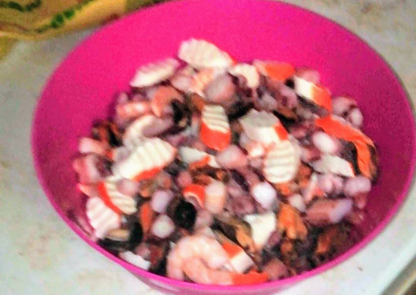 Salpicón de marisco y pulpo