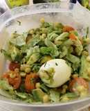 Ensalada fresca de garbanzos