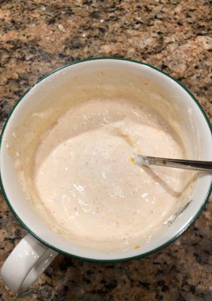 Kelkáposzta főzelék habarva recept fotója
