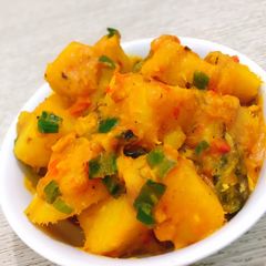 A picture of Yam pottage.