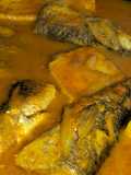 Ikan belanak bumbu pepes pencit/mangga muda