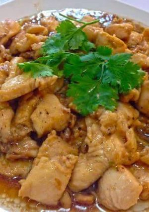 รูปของ ไก่ผัดกระเทียมพริกไทยดำ