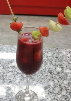 A picture of Watermelon cold juice.