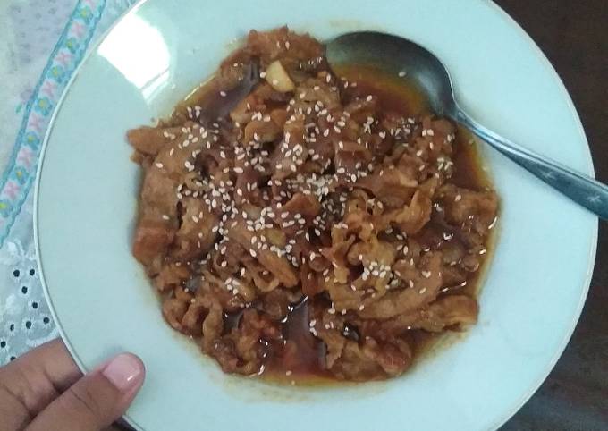 Daging ala Yoshinoya