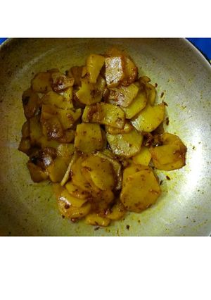 A picture of Masala aloo.