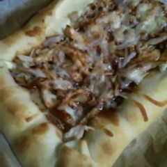 A picture of Stuffed Crust Barbecue Chicken Pizza (EASY).