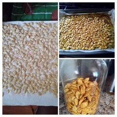 Spicy Pumpkin Seeds A picture of Spicy Pumpkin Seeds.