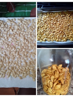 A picture of Spicy Pumpkin Seeds.