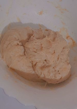 عکسی از دستور خمیر پیتزا