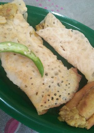 A picture of Rice chila roll.
