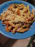 Mostachol con vegetales