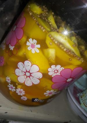 عکسی از دستور ترشی انبه