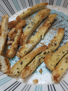A picture of Bread Sticks.