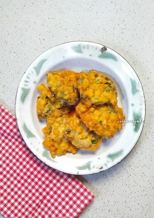 Foto resep Bakwan Jagung Caisim