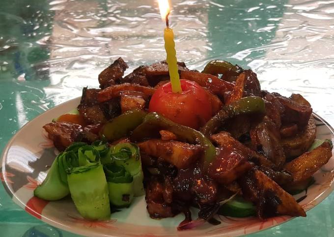 Recipe of Speedy Crispy chilli potato