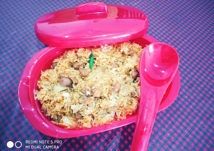 Soya chunk pulao