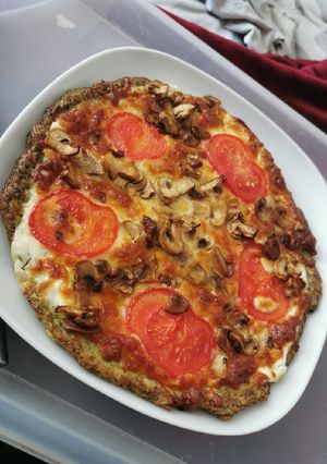 Brokkoli pizza recept fotója