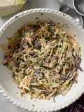 Coleslaw sin lácteos y sin azúcar (vegana)