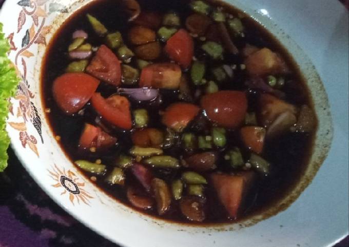 Sambel kecap teman ikan bakar😍