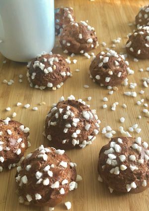 Une photo de Chouquettes au chocolat