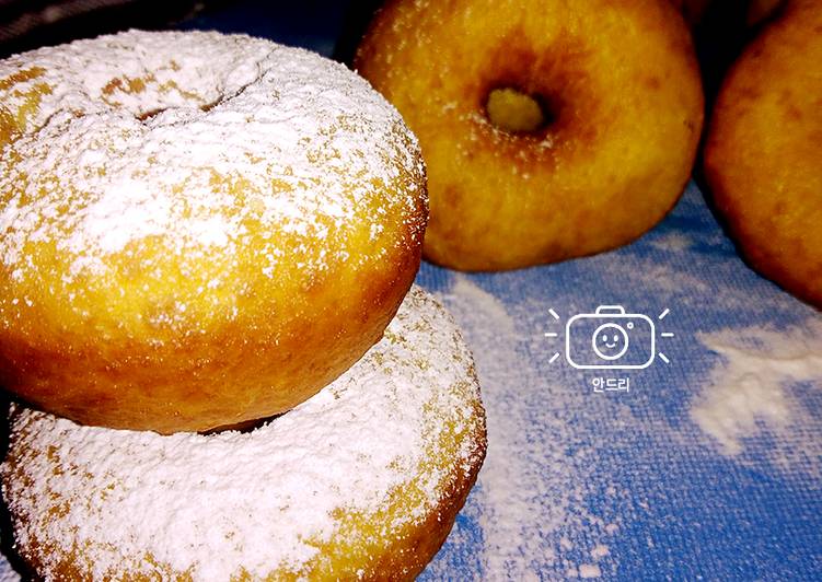 Donat Labu Kuning (Pumpkin Donuts)