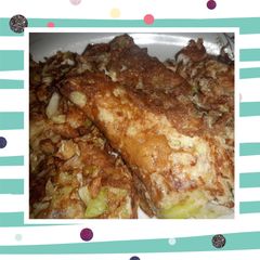 A picture of Tortang Cabbage/Repolyo.