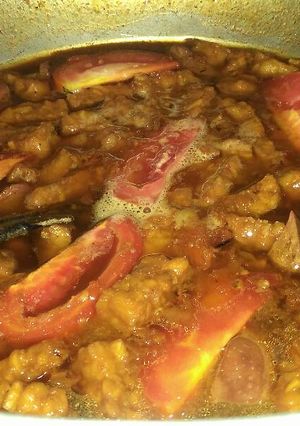 Foto resep Ati Ampela Tempe bumbu kecap