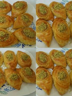 صورة لوصفة شعيبيات بالقشطة مقرمشة وشهية 😋😋😋