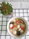 Sayur Sop Bihun Baso Cumi