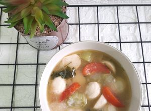 Foto resep Sayur Sop Bihun Baso Cumi