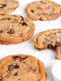 Bolachas com pepitas de chocolate