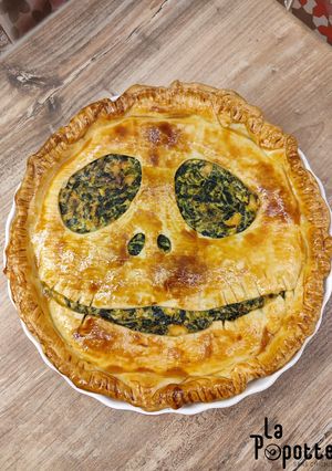 Une photo de Tourte épinards ricotta saumon