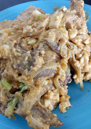 Foto resep Ayam saus telur asin