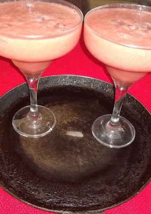 A picture of Watermelon banana smoothie.