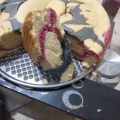 A picture of Fun vanilla cake.