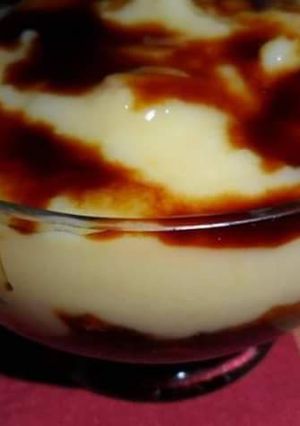 Una foto de Crema de maizena