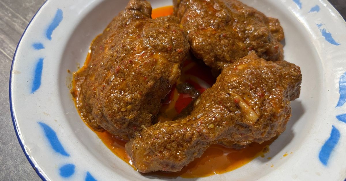 Rendang Ayam Gurih Empuk