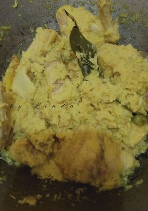 Foto resep Ayam Ungkep Bumbu Serundeng Kelapa