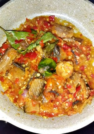 Foto resep Sambal ikan asin jambal roti