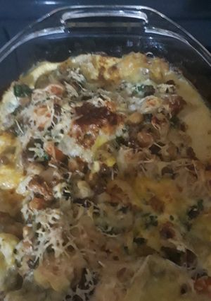 Une photo de Gratin aux choux fleur