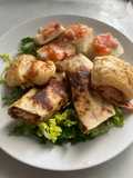 Entrantes variados: wraps, hojaldres, mini tostas